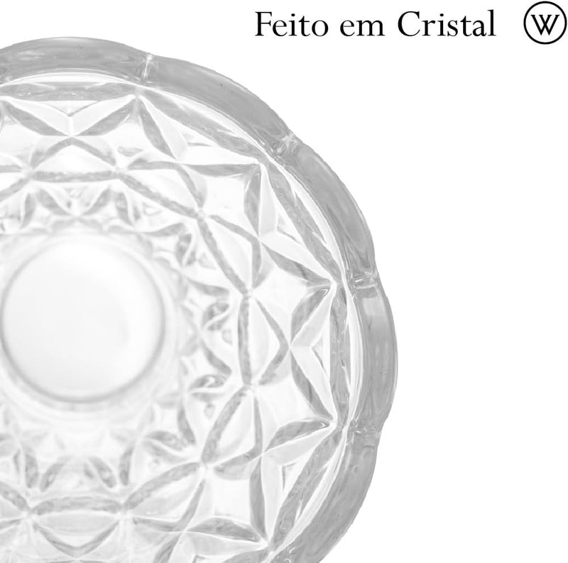 Vaso de Cristal Angel 14cm x 25cm - Wolff