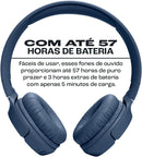 JBL, Fone de Ouvido Sem Fio, Tune 520BT, Bluetooth - Azul