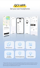 Fone Bluetooth 5.3 QCY H3 60Horas de duração