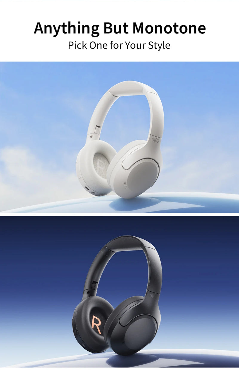 Fone Bluetooth 5.3 QCY H3 60Horas de duração